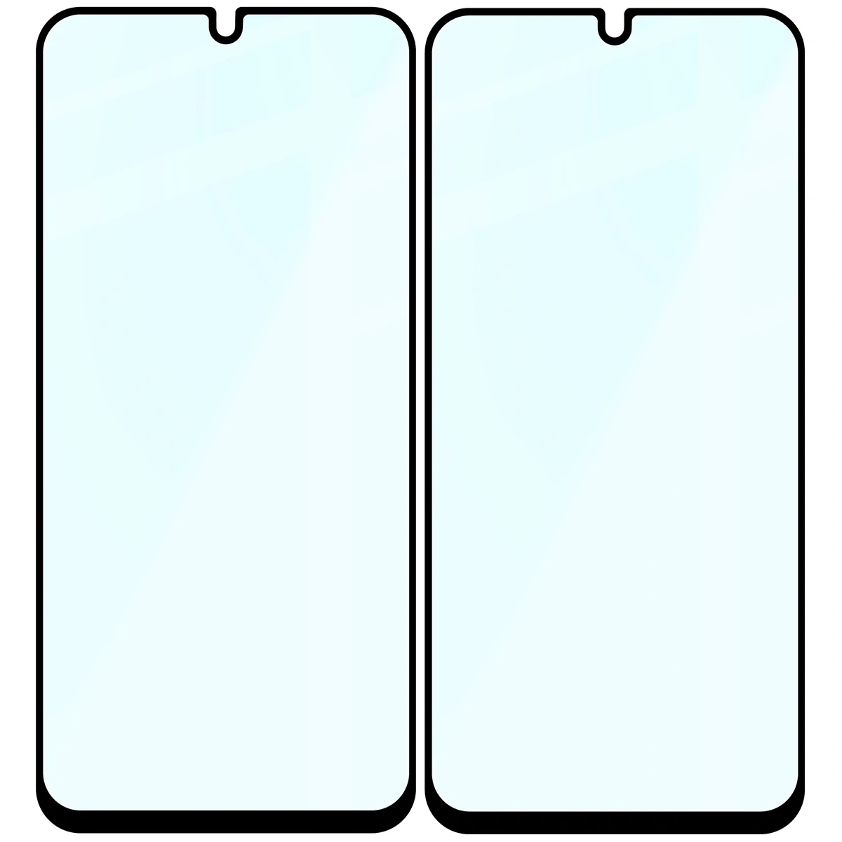 Ochranné sklo Bizon Glass Edge Duo Samsung Galaxy A16 4G / 5G / A17 5G / A26 5G black frame [2 PACK]