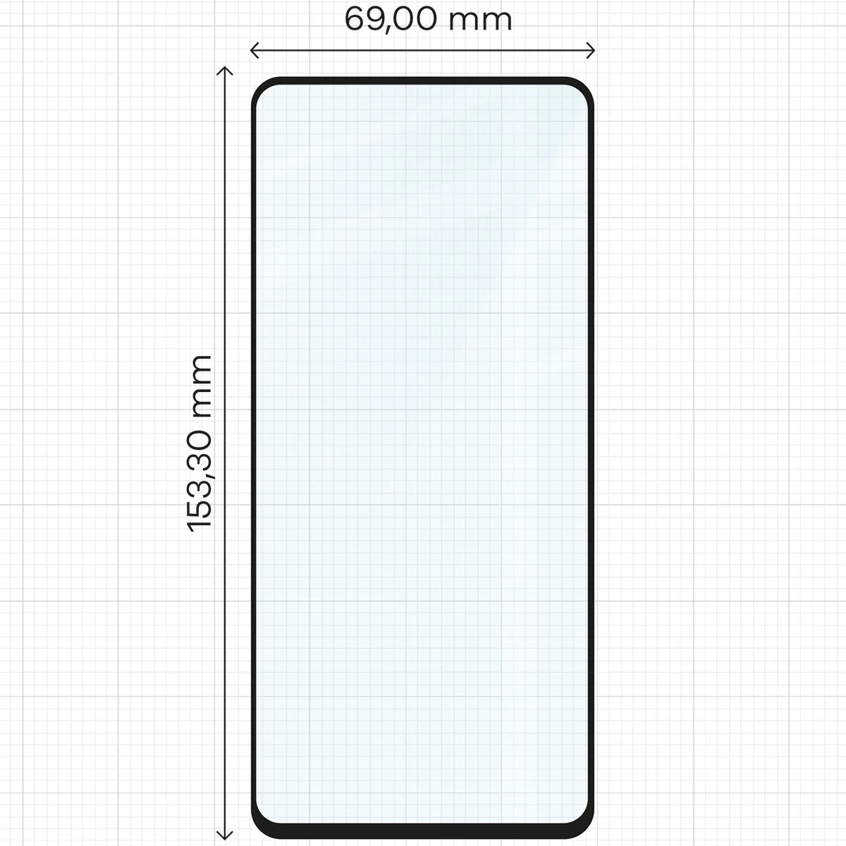 Ochranné sklo Bizon Glass Edge Duo Samsung Galaxy A52s / A52 5G / A52 4G black frame [2 PACK]