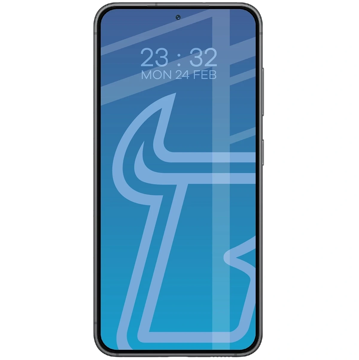Ochranné sklo Bizon Glass Edge Duo Samsung Galaxy S23 black frame [2 PACK]