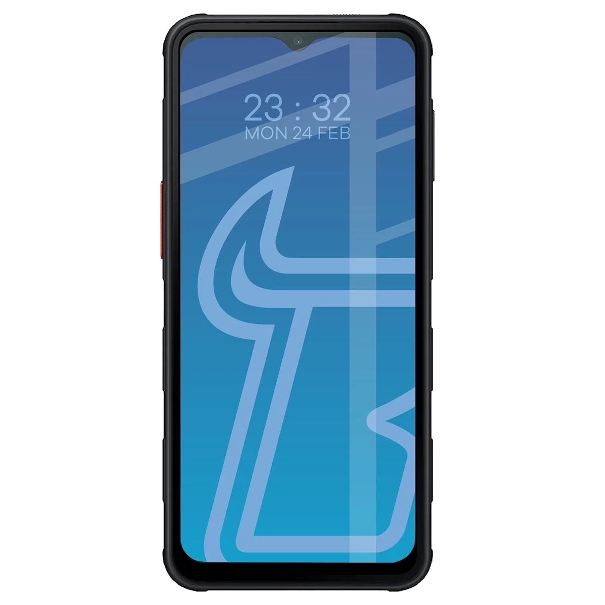 Ochranné sklo Bizon Glass Edge Duo Samsung Galaxy XCover 7 Pro / 6 Pro black frame [2 PACK]