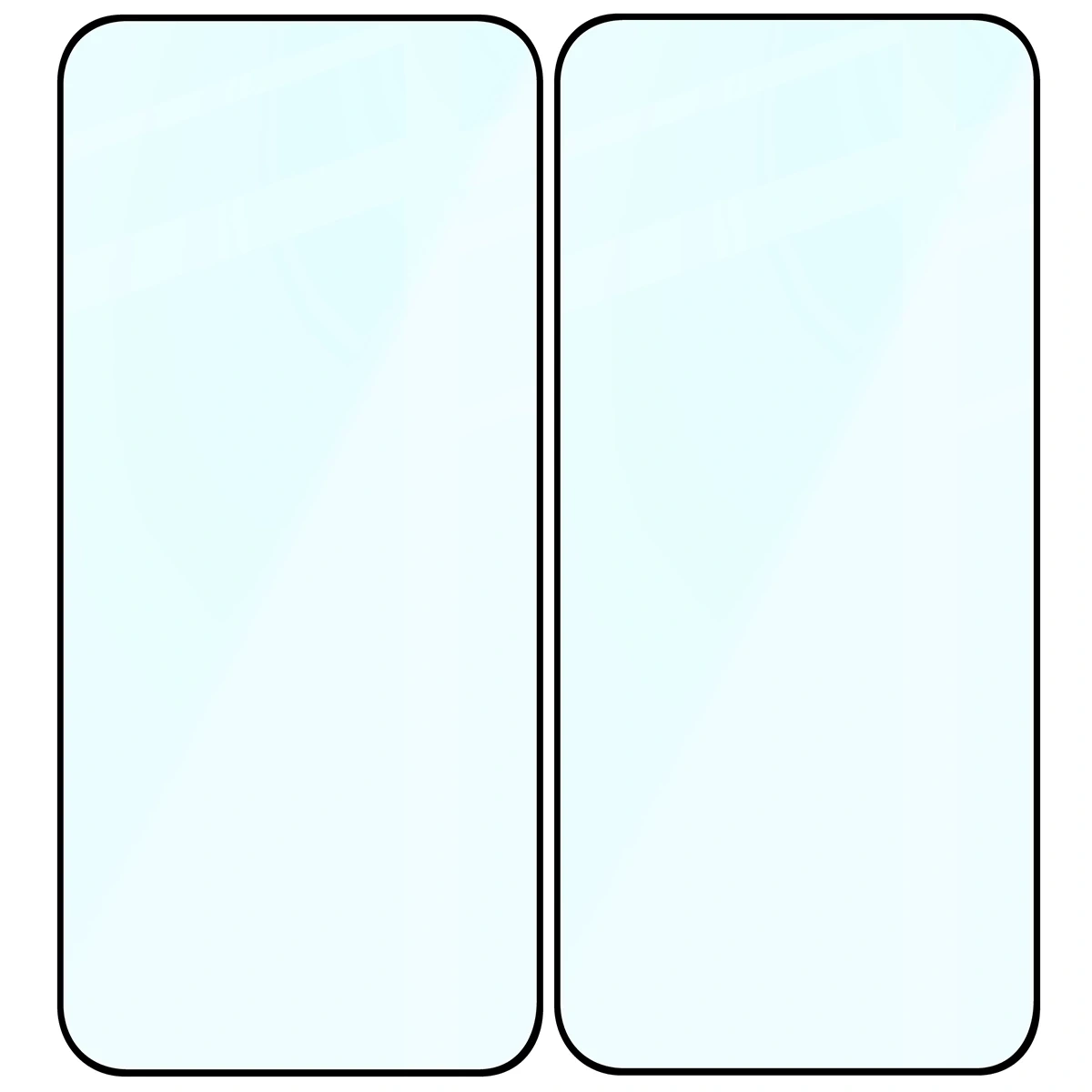 Ochranné sklo Bizon Glass Edge Duo Honor 400 black frame [2 PACK]