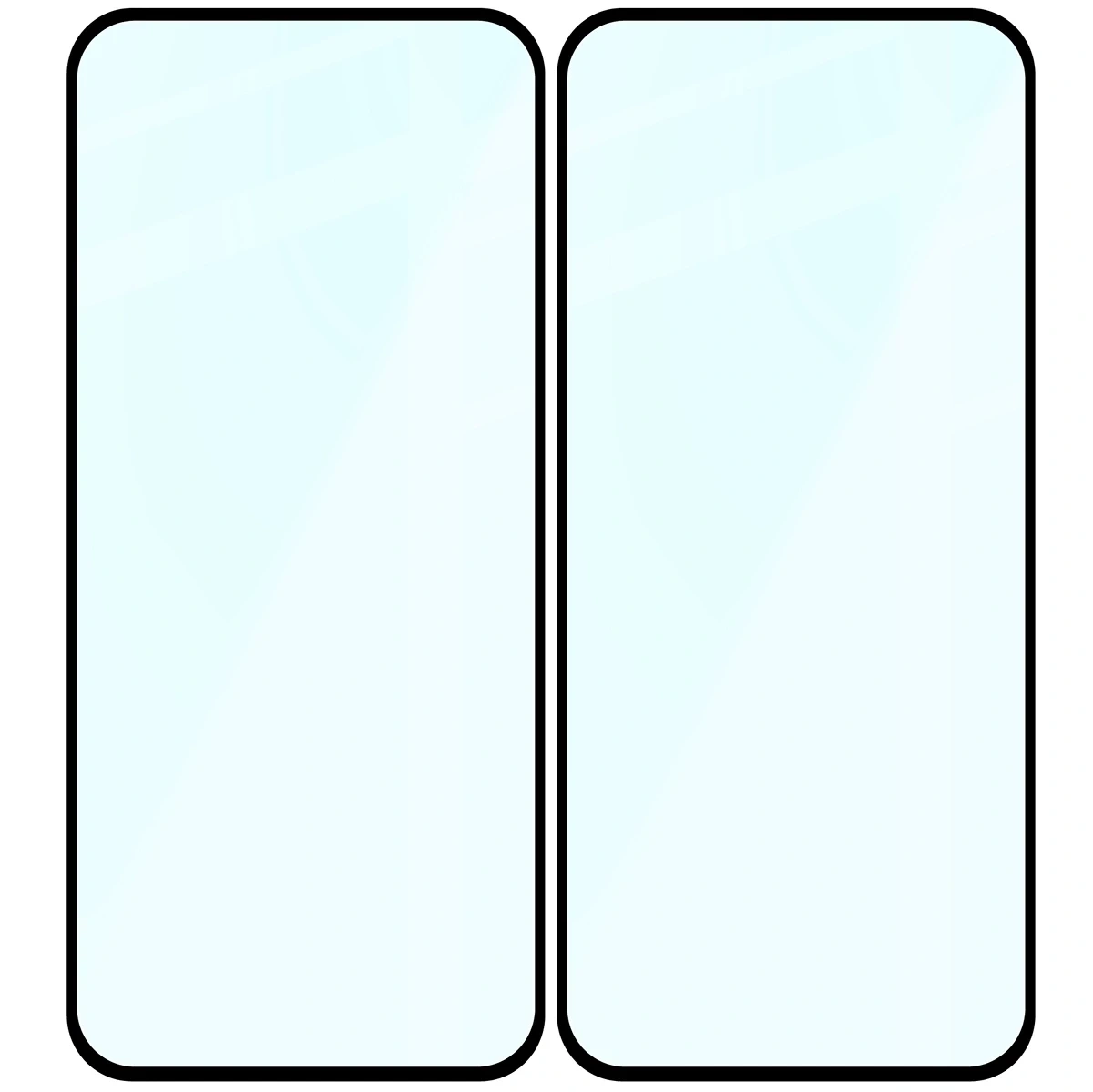 Ochranné sklo Bizon Glass Edge Duo Honor 400 Lite black frame [2 PACK]