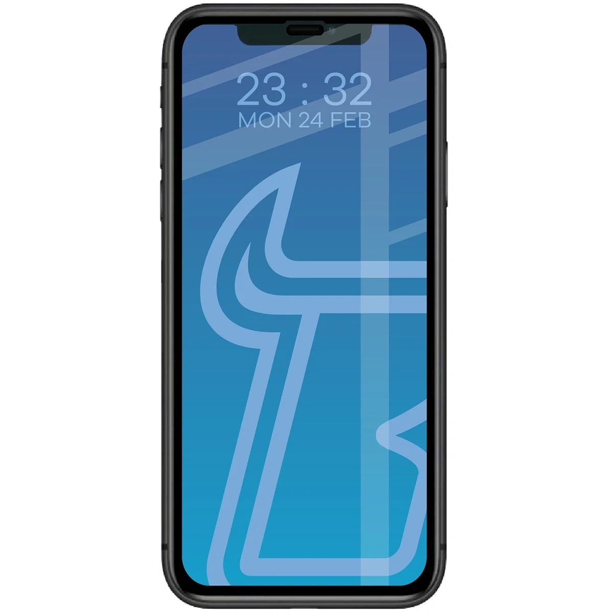 Ochranné sklo Bizon Glass Edge Duo Apple iPhone 11 / XR black frame [2 PACK]