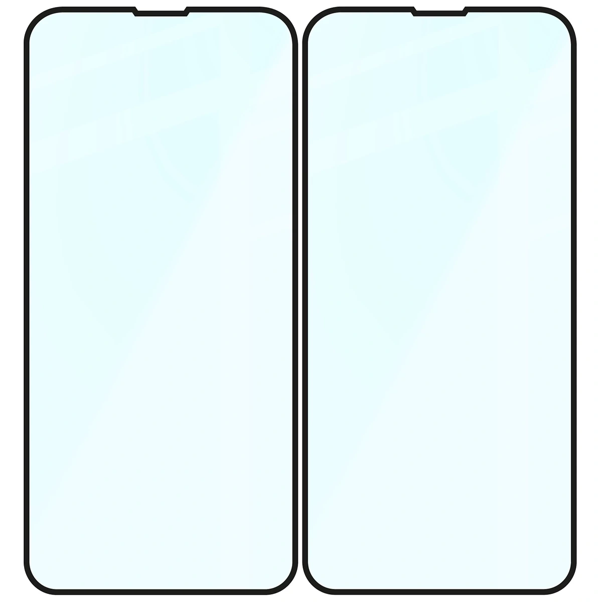 Ochranné sklo Bizon Glass Edge Duo Apple iPhone 13 / 13 Pro black frame [2 PACK]