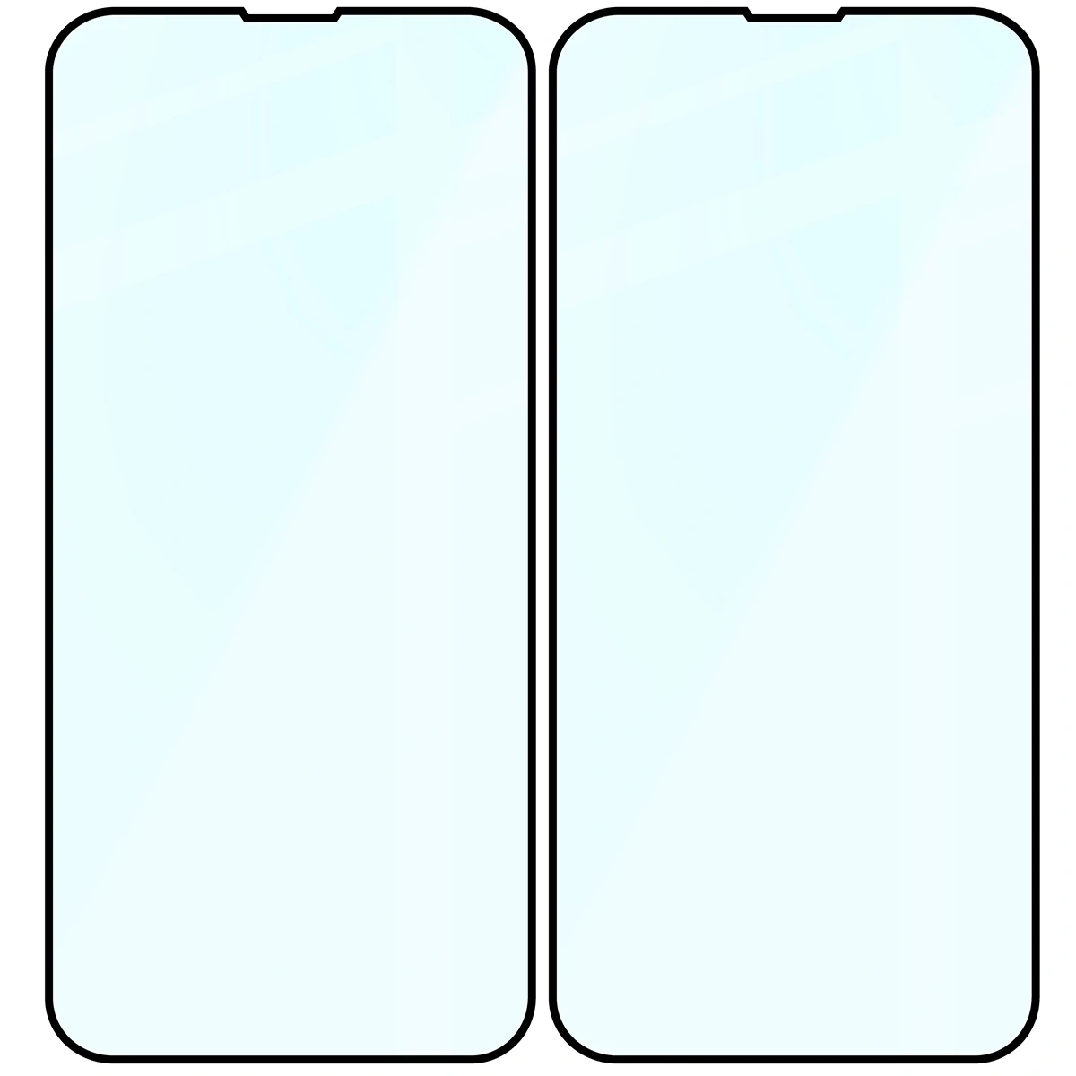 Ochranné sklo Bizon Glass Edge Duo Apple iPhone 13 Pro Max black frame [2 PACK]