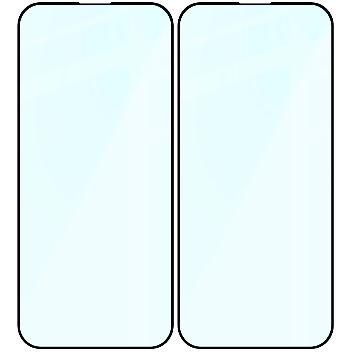 Ochranné sklo Bizon Glass Edge Duo Apple iPhone 15 Pro Max black frame [2 PACK]