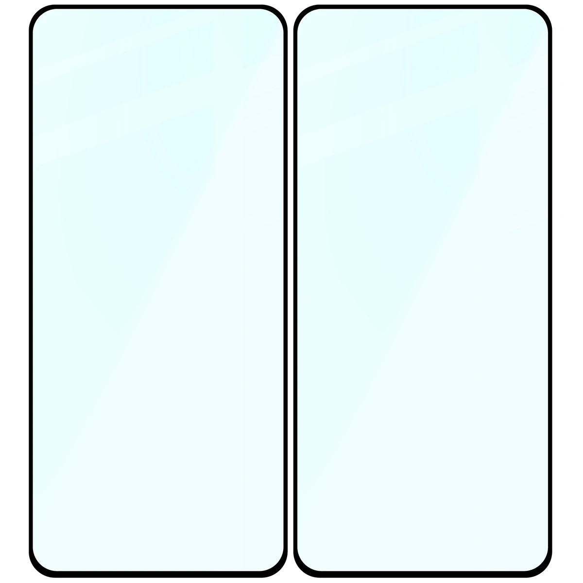 Ochranné sklo Bizon Glass Edge Duo Motorola Moto G86 5G / G86 Power 5G black frame [2 PACK]
