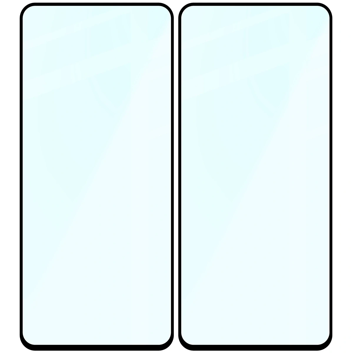 Ochranné sklo Bizon Glass Edge Duo OnePlus Nord 4 black frame [2 PACK]