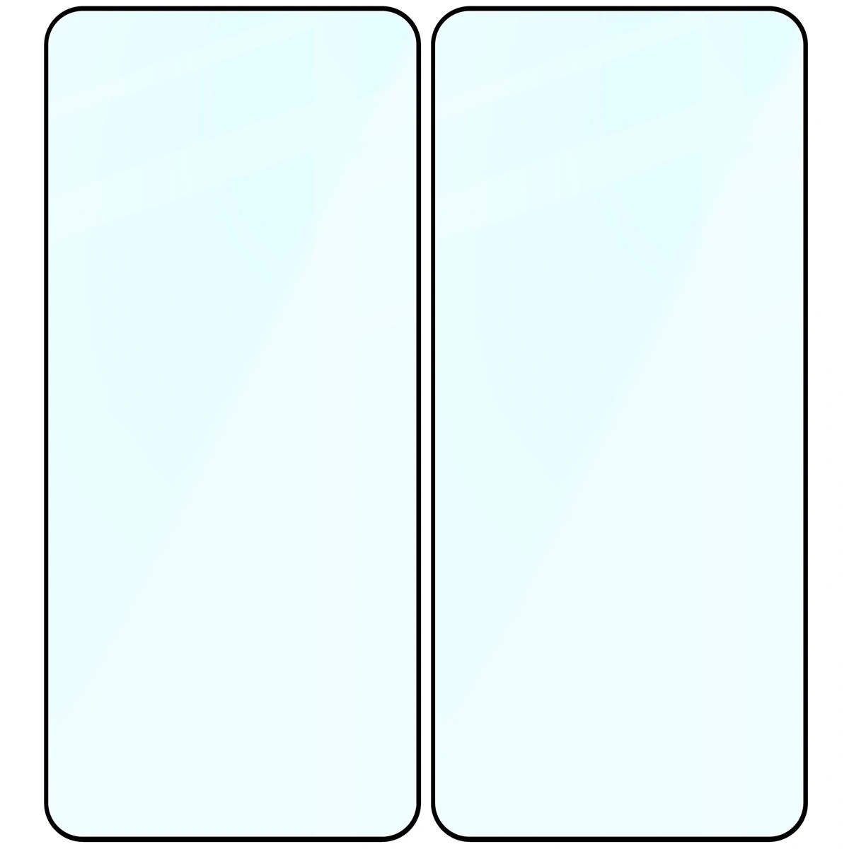 Ochranné sklo Bizon Glass Edge Duo Xiaomi POCO X6 Pro / X7 Pro black frame [2 PACK]