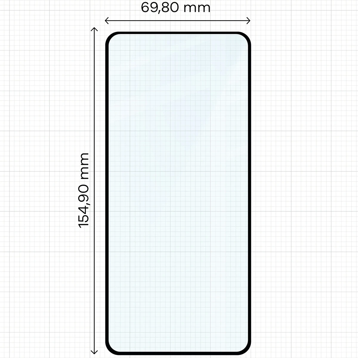 Ochranné sklo Bizon Glass Edge Duo Xiaomi Redmi Note 11 / 11S 4G black frame [2 PACK]
