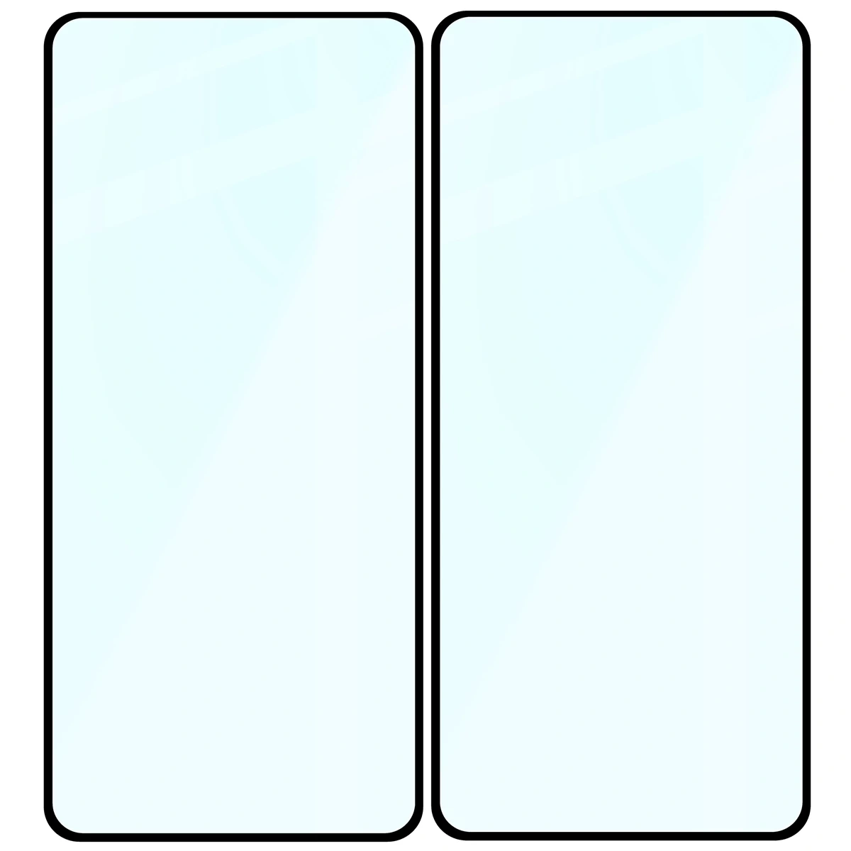 Ochranné sklo Bizon Glass Edge Duo Xiaomi Redmi Note 11 / 11S 4G black frame [2 PACK]