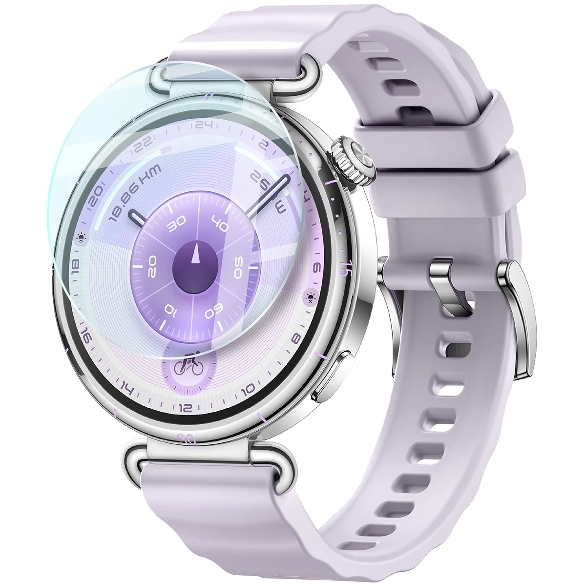 Ochranné sklo Bizon Glass Watch Clear Huawei Watch GT6 41 mm