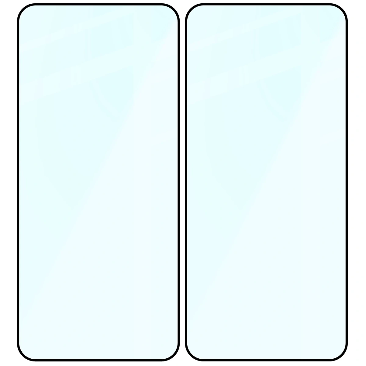 Ochranné sklo Bizon Glass Edge Duo Xiaomi 13 black frame [2 PACK]