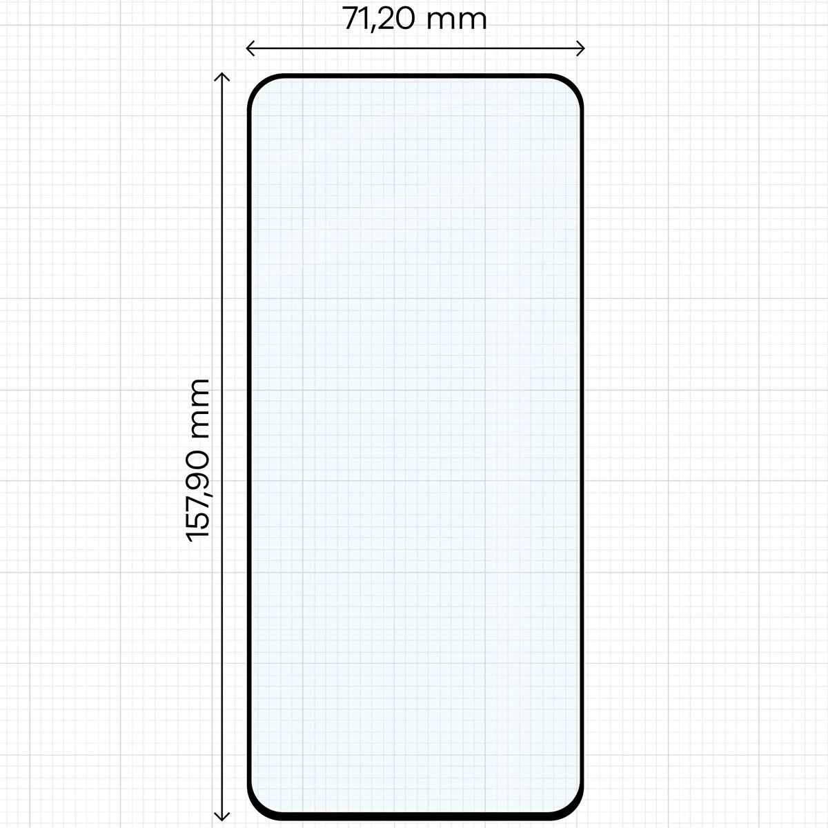 Ochranné sklo Bizon Glass Edge Duo Xiaomi 13T Pro / 13T black frame [2 PACK]