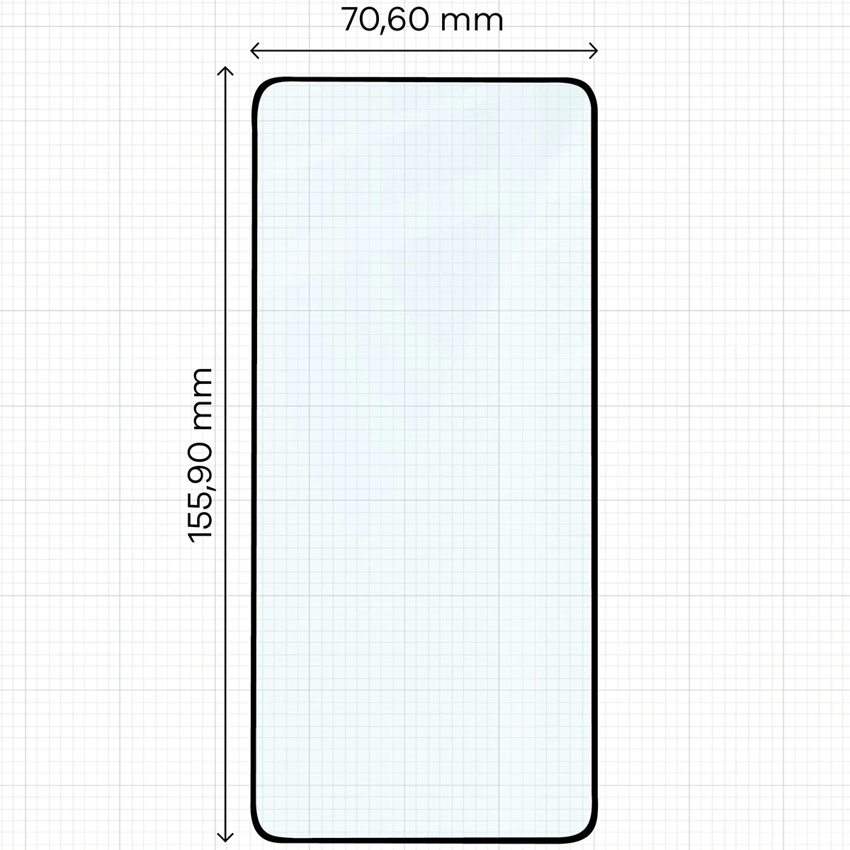 Ochranné sklo Bizon Glass Edge Duo Xiaomi 14T Pro black frame [2 PACK]