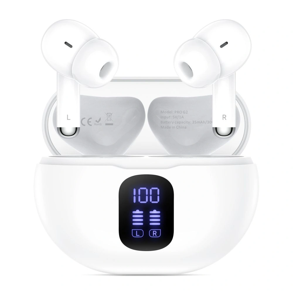 Sluchátka Tech-Protect UltraBoost TWS Earphone Pro G2 White Wireless In-Ear