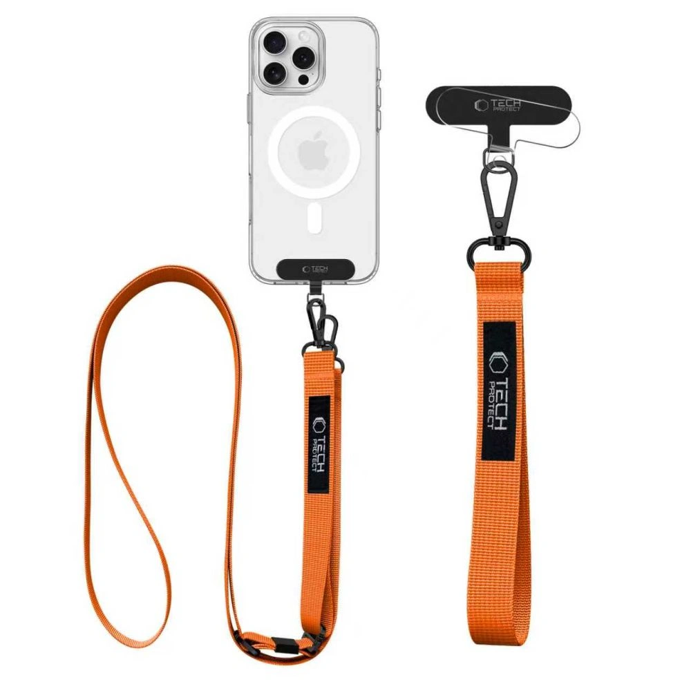 Šňůrka Tech-Protect C6S Rope Crossbody Cosmic Orange