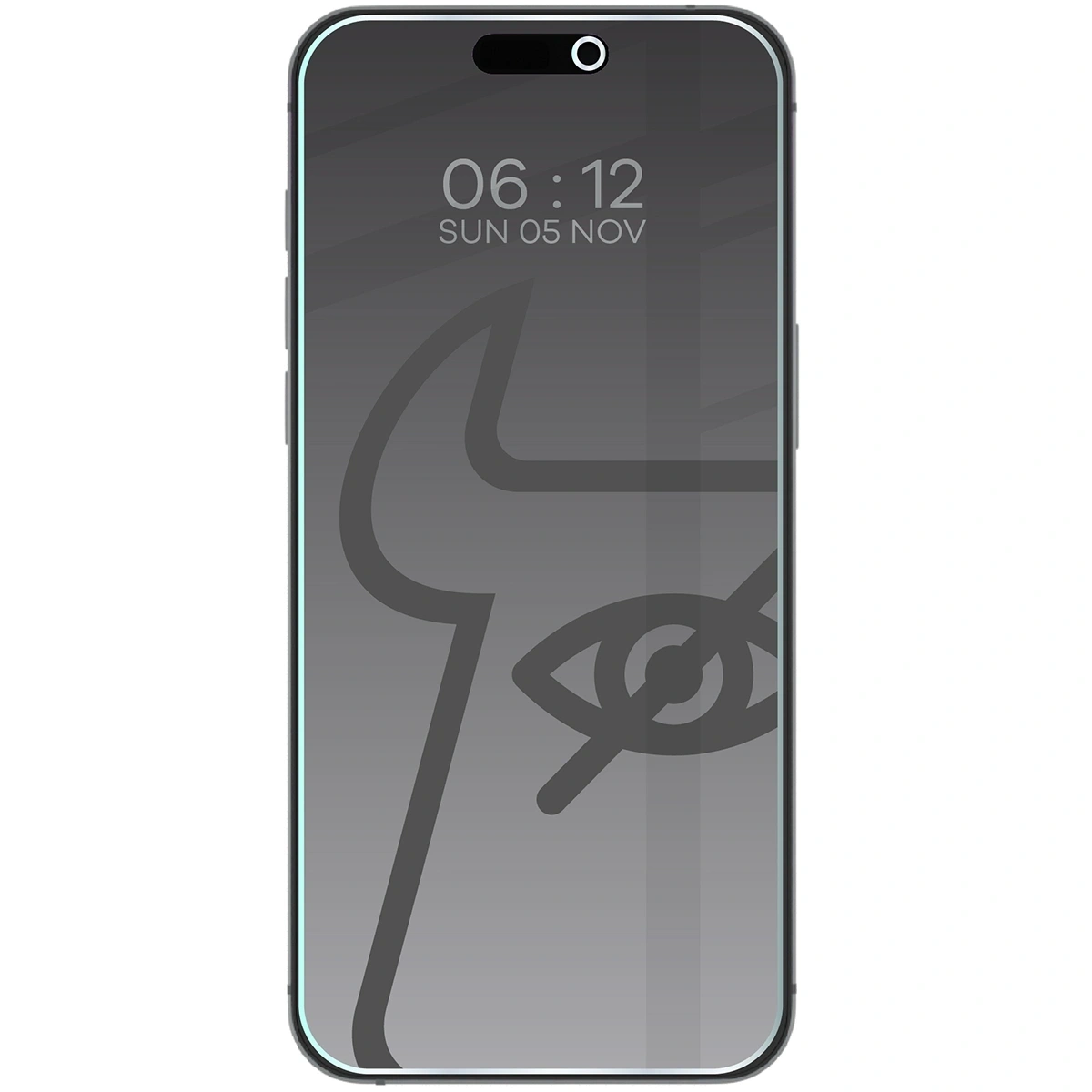 Ochranné sklo Bizon Glass Clear Shadow Apple iPhone 17 Pro Max tinted