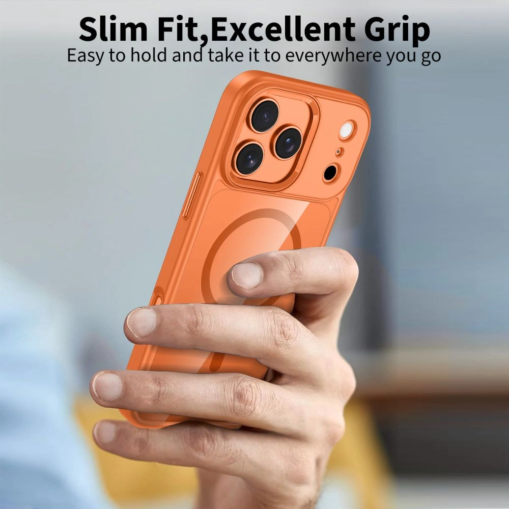 Kryt Tech-Protect MagMat MagSafe Apple iPhone 17 Pro Max Cosmic Orange/clear