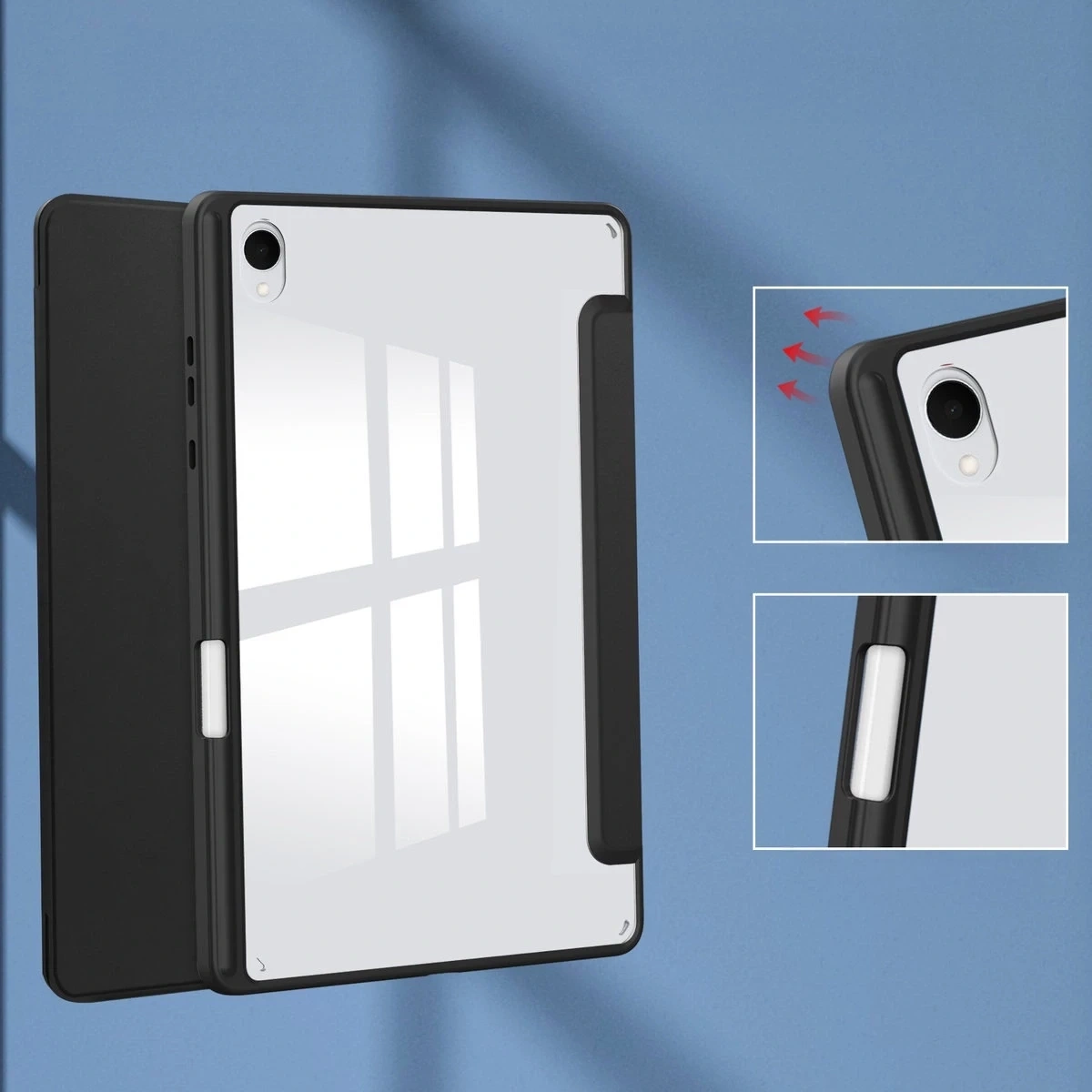Kryt Bizon Case Tab Clear Matt Samsung Galaxy Tab S11 black