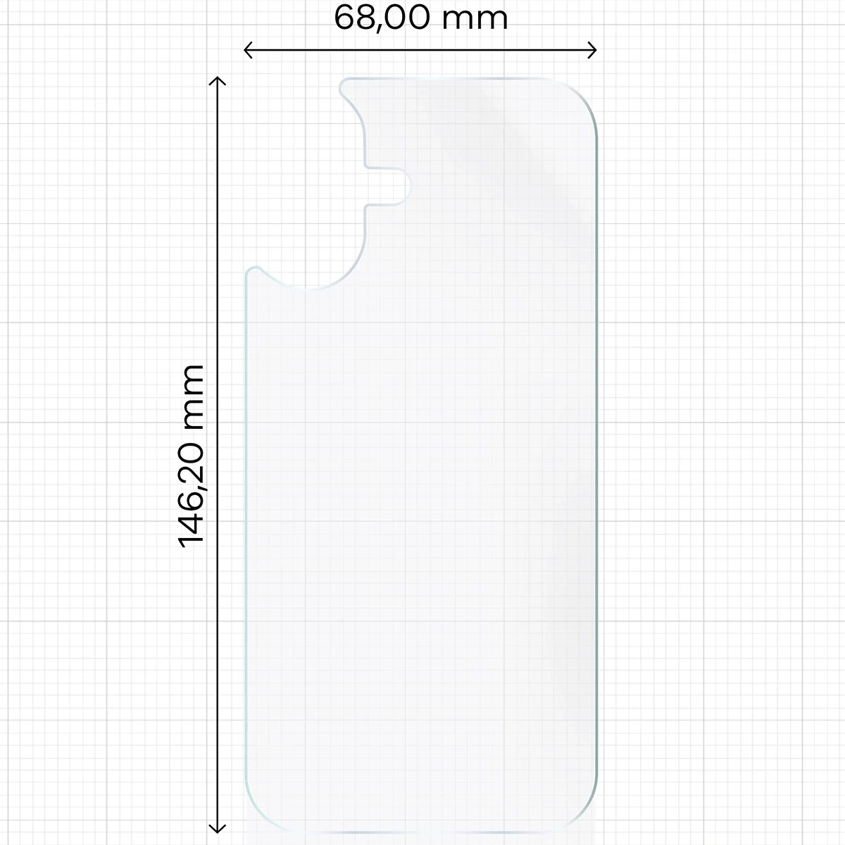 Ochranné sklo Bizon Glass Hydrogel Apple iPhone 17