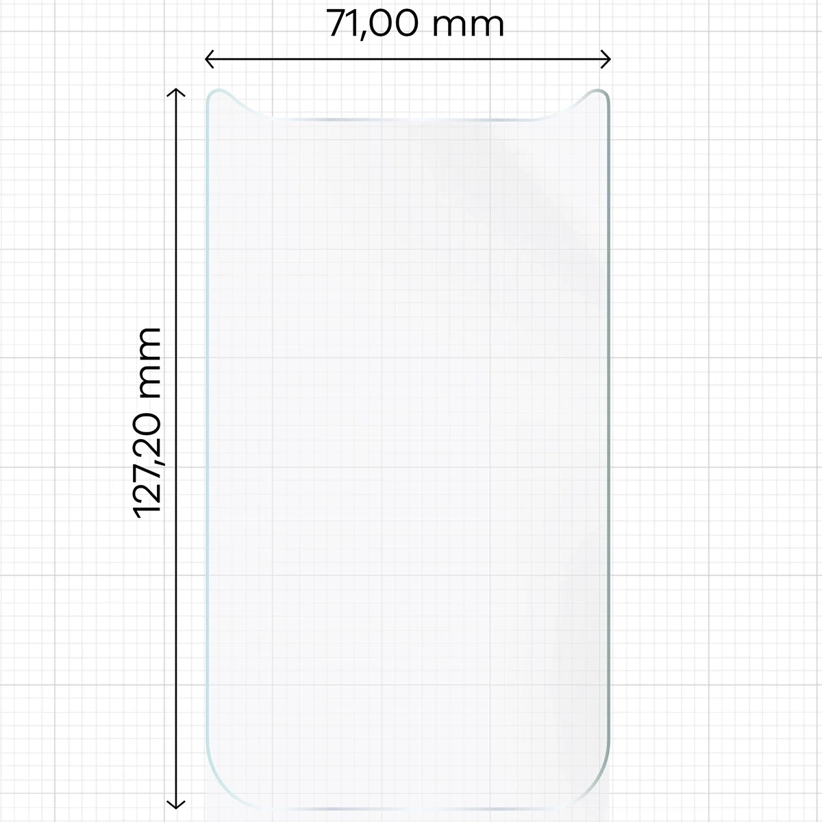 Ochranné sklo Bizon Glass Hydrogel Apple iPhone Air