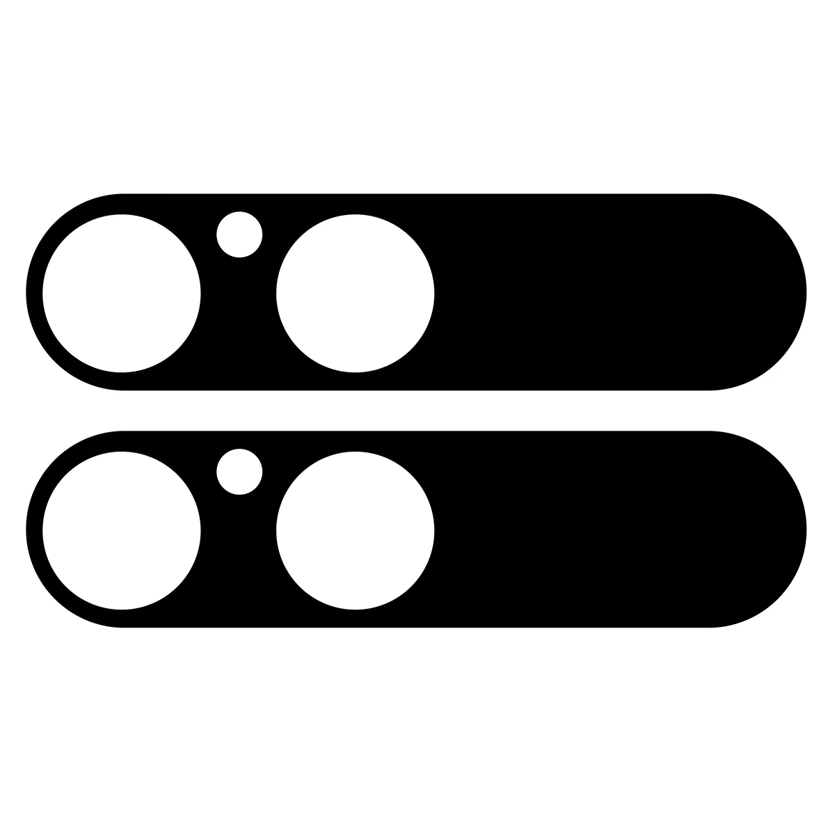 Ochranné sklo Bizon Glass Lens Sony Xperia 10 VII [2 PACK]