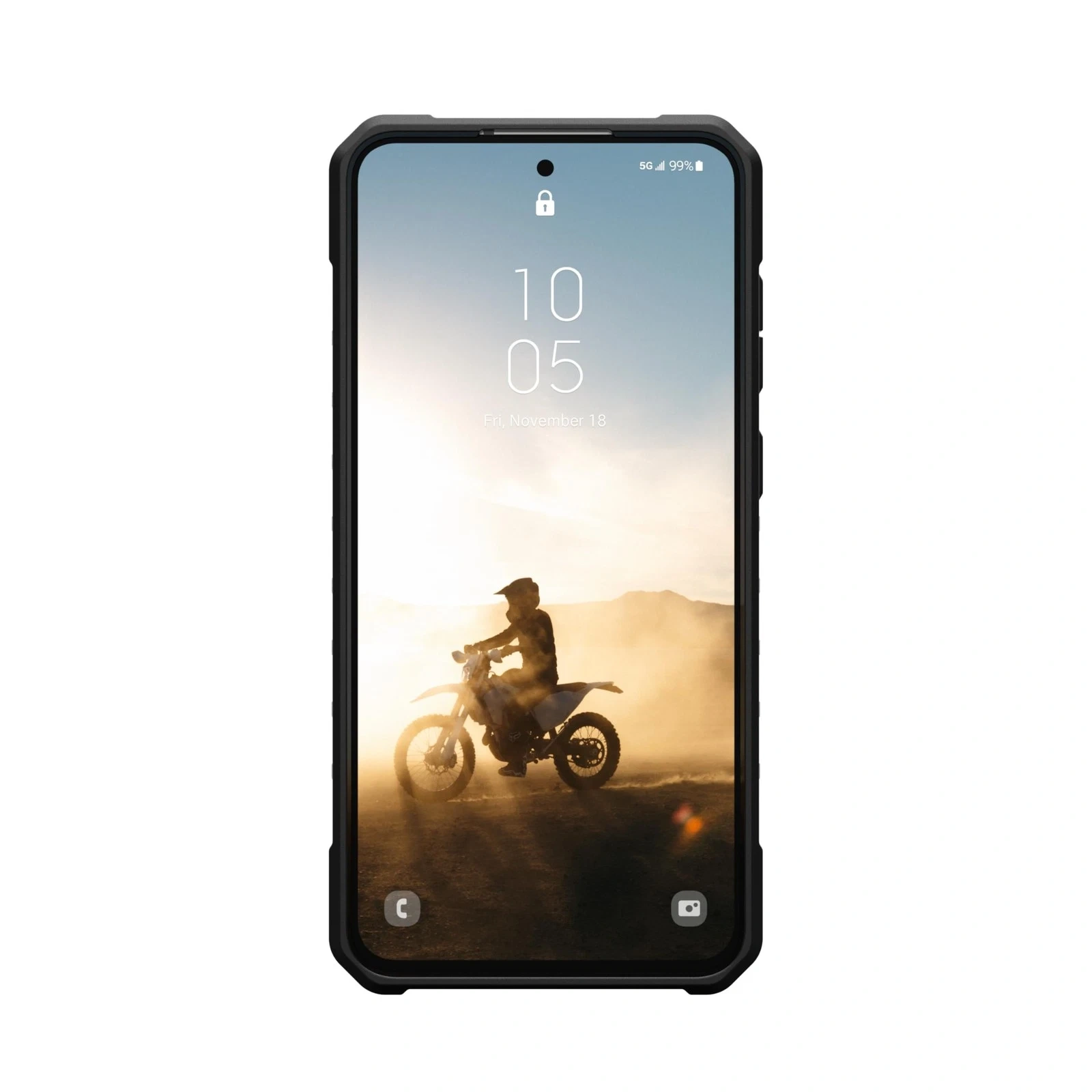 Kryt UAG Urban Armor Gear Pathfinder Clear MagSafe Samsung Galaxy S25 FE (ash/black)