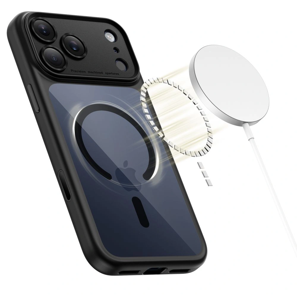 Kryt Tech-Protect Magpeak MagSafe CC Apple iPhone 17 Pro Black/clear