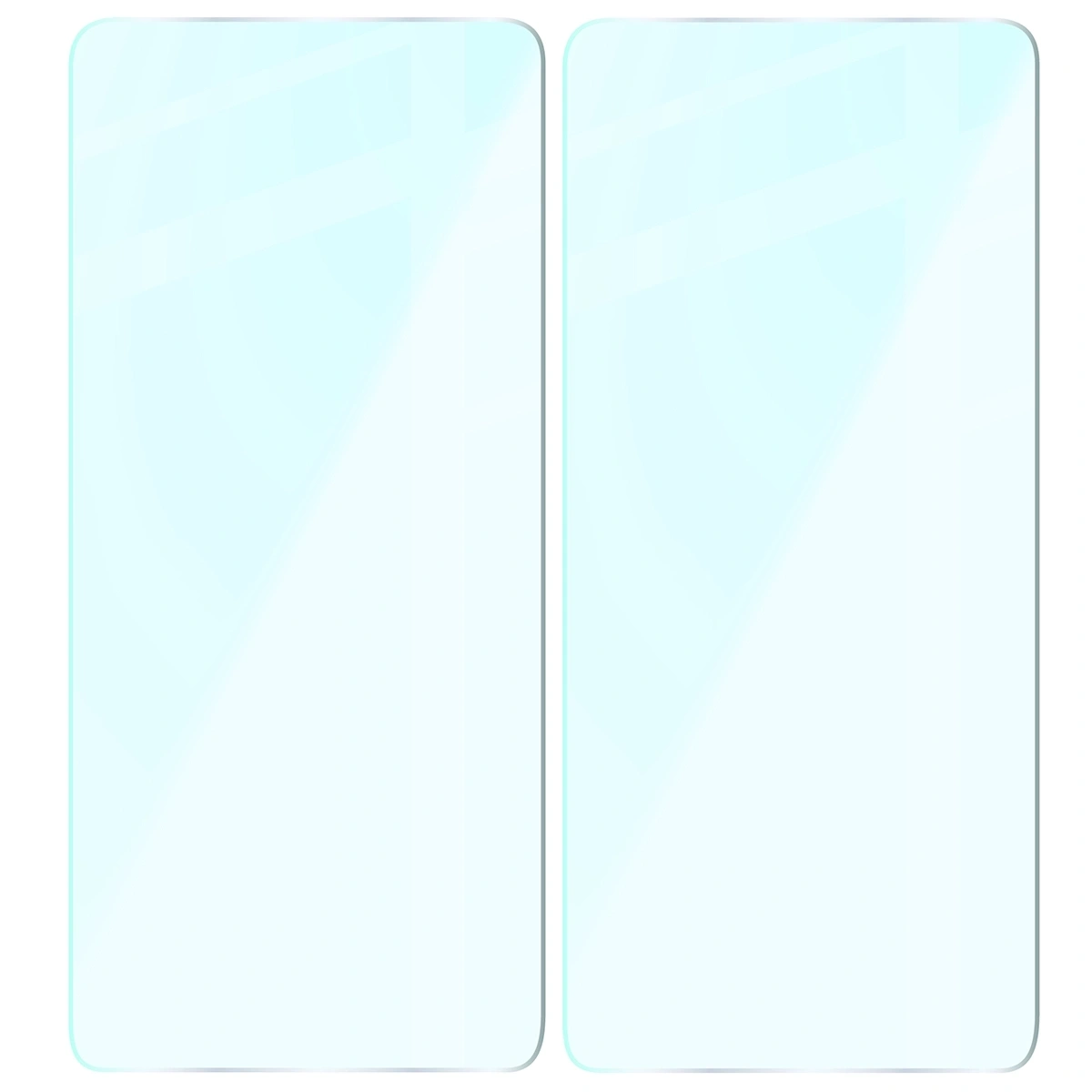 Kryt Szkło hartowane Bizon Glass Clear Duo do Oppo Reno 4 Lite / Oppo Reno 5 / Oppo Find X3 Lite / Realme 8 / Realme 8 Pro, 2 sztuki