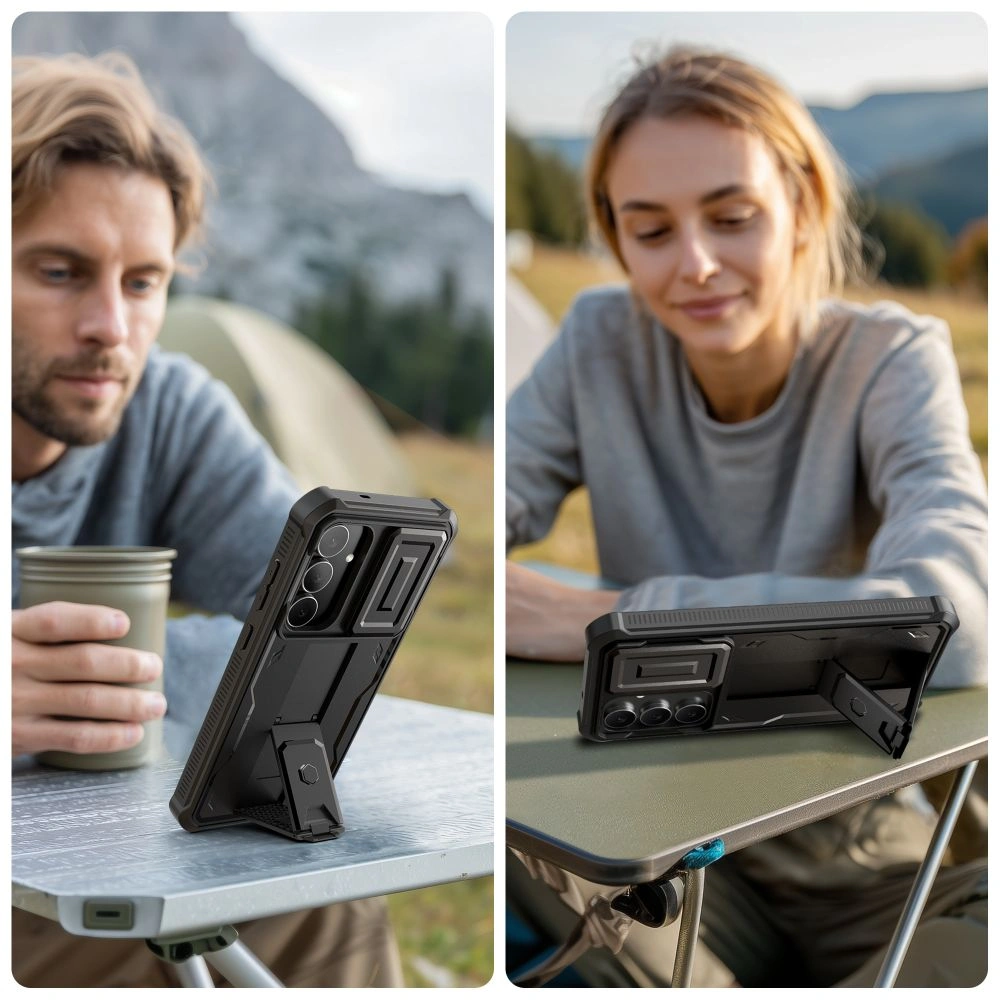 Kryt Tech-protect Kevlar Cam+ Galaxy S25 Fe Black