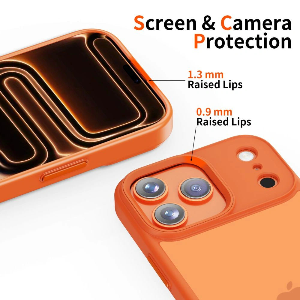 Kryt Tech-protect Magmat Iphone 17 Pro Matte Cosmic Orange