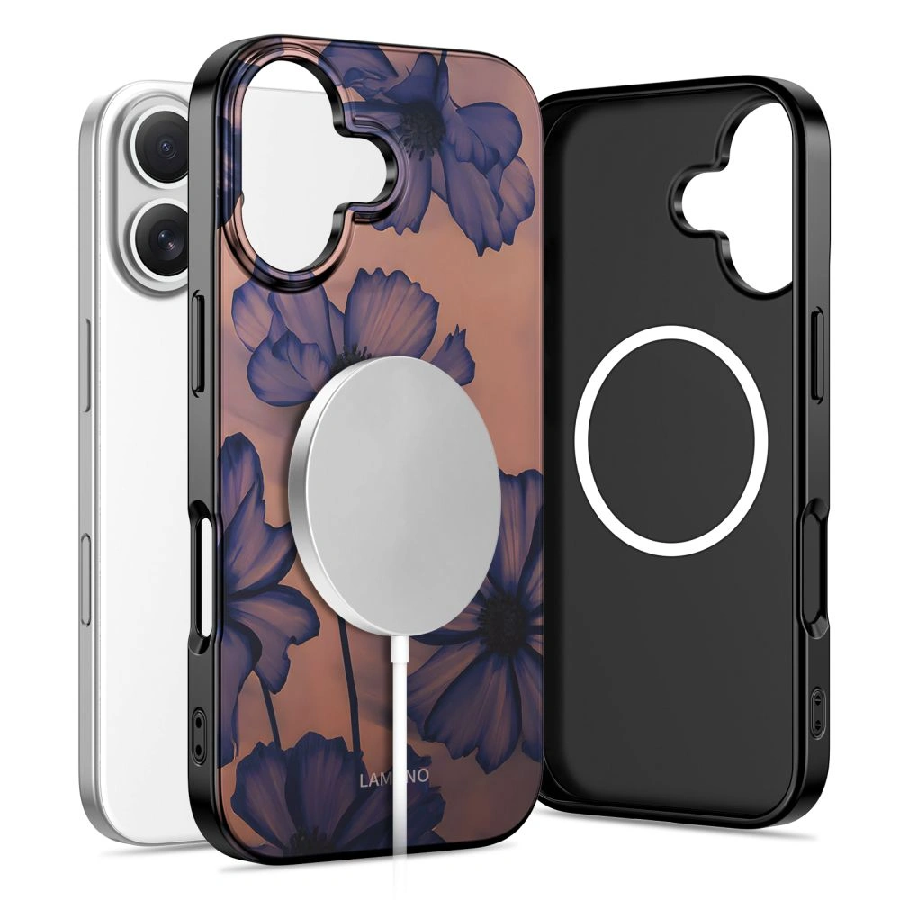 Kryt Tech-protect Lamano Magsafe Iphone 17 Velvet Night