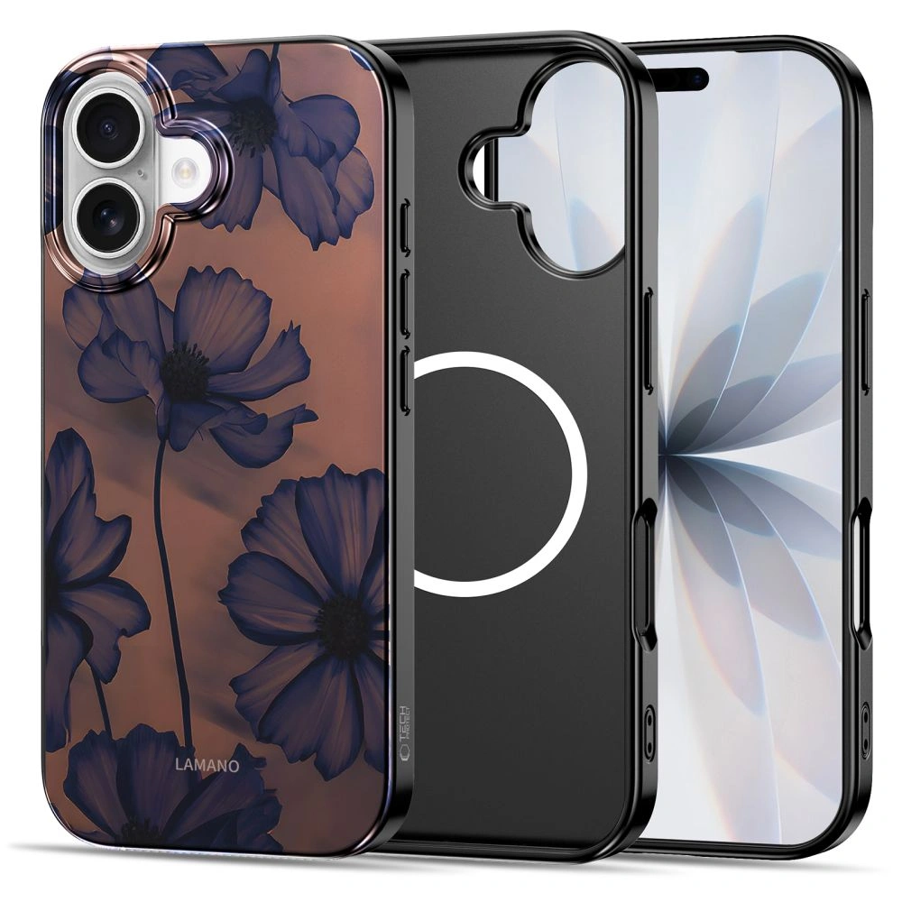 Kryt Tech-protect Lamano Magsafe Iphone 17 Velvet Night