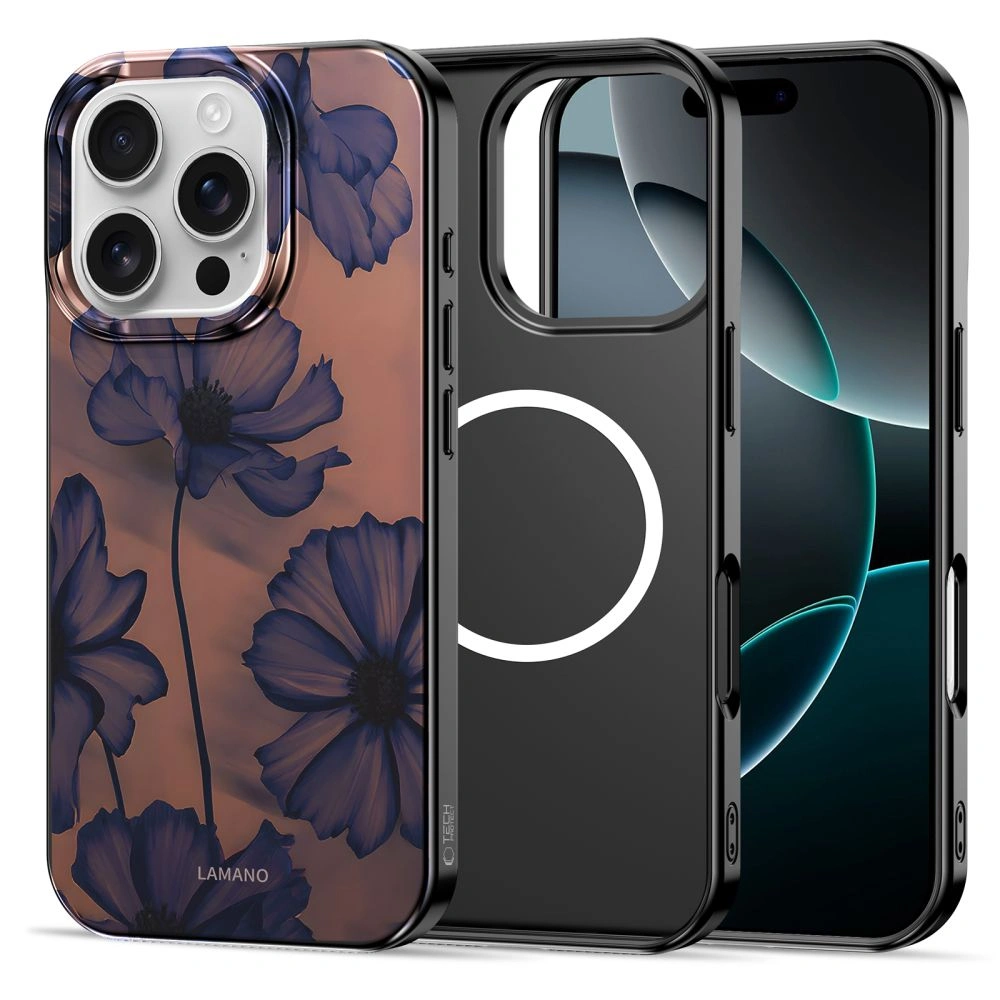 Kryt Tech-protect Lamano Magsafe Iphone 16 Pro Max Velvet Night