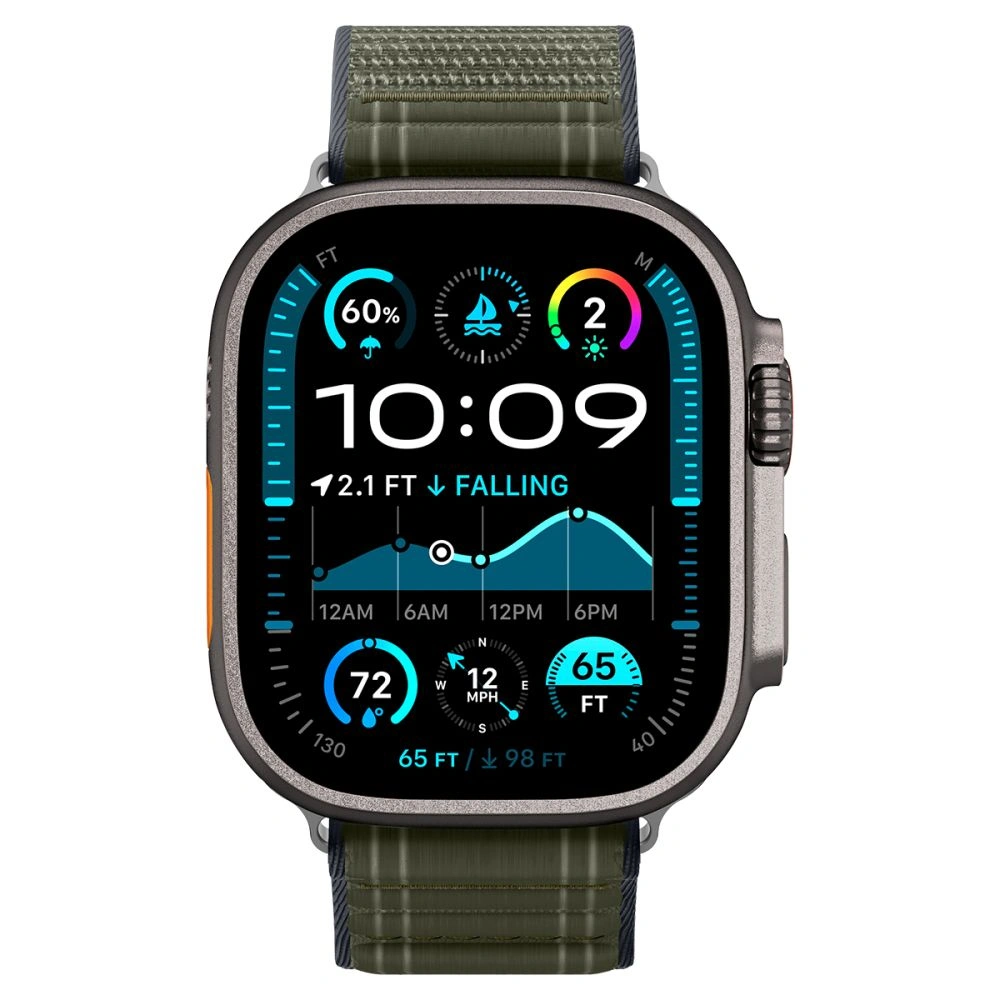 Kryt Spigen Wbf0 Band Apple Watch 8 / 9 / 10 / 11 / Se / Ultra (44 / 45 / 46 / 49 Mm) Green