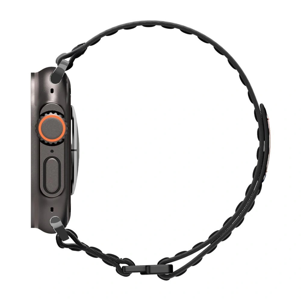 Kryt Spigen Wbf0 Band Apple Watch 8 / 9 / 10 / 11 / Se / Ultra (44 / 45 / 46 / 49 Mm) Black