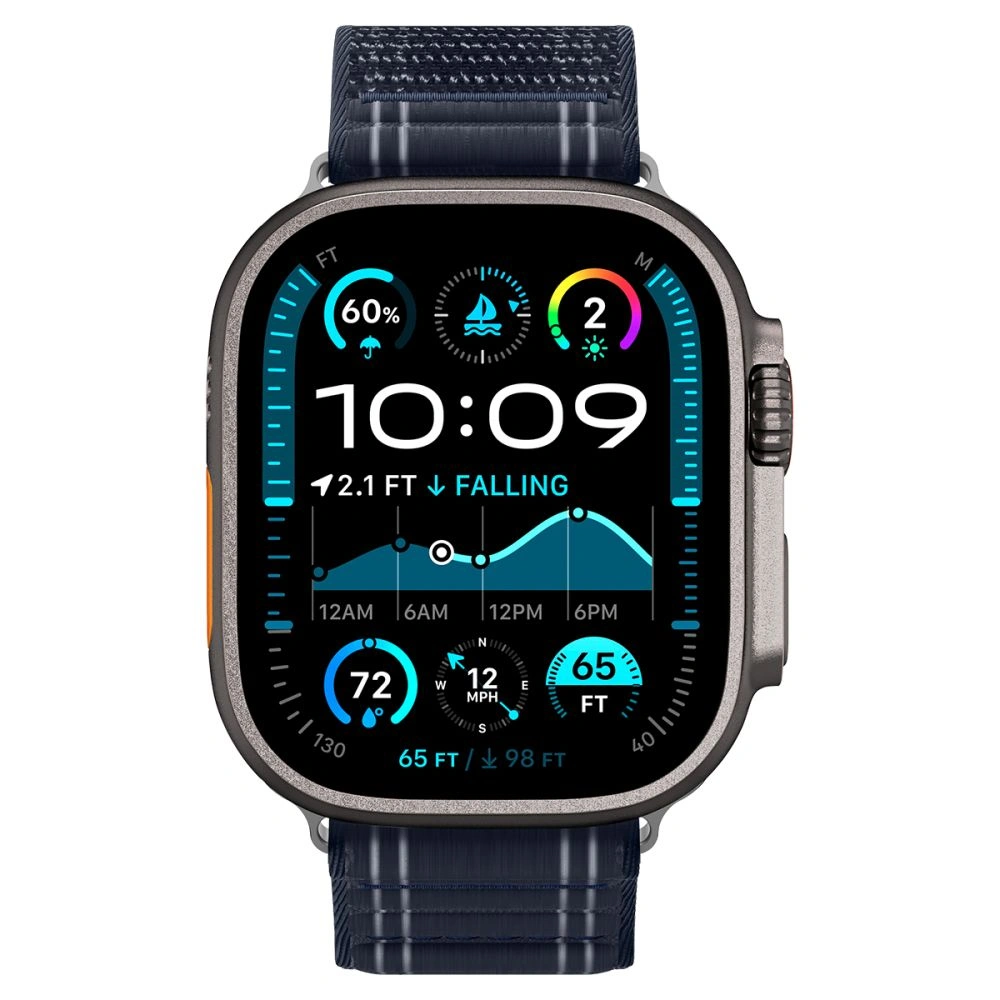 Kryt Spigen Wbf0 Band Apple Watch 8 / 9 / 10 / 11 / Se / Ultra (44 / 45 / 46 / 49 Mm) Navy