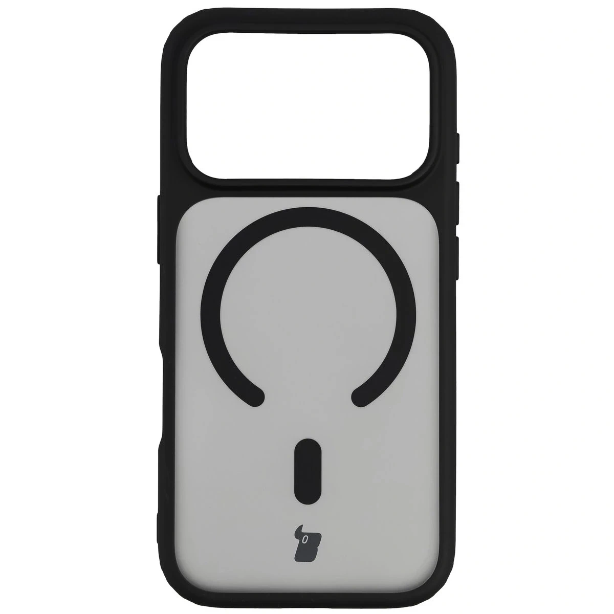 Kryt Bizon Case MatteO Magnetic Apple iPhone 17 Pro smoky black
