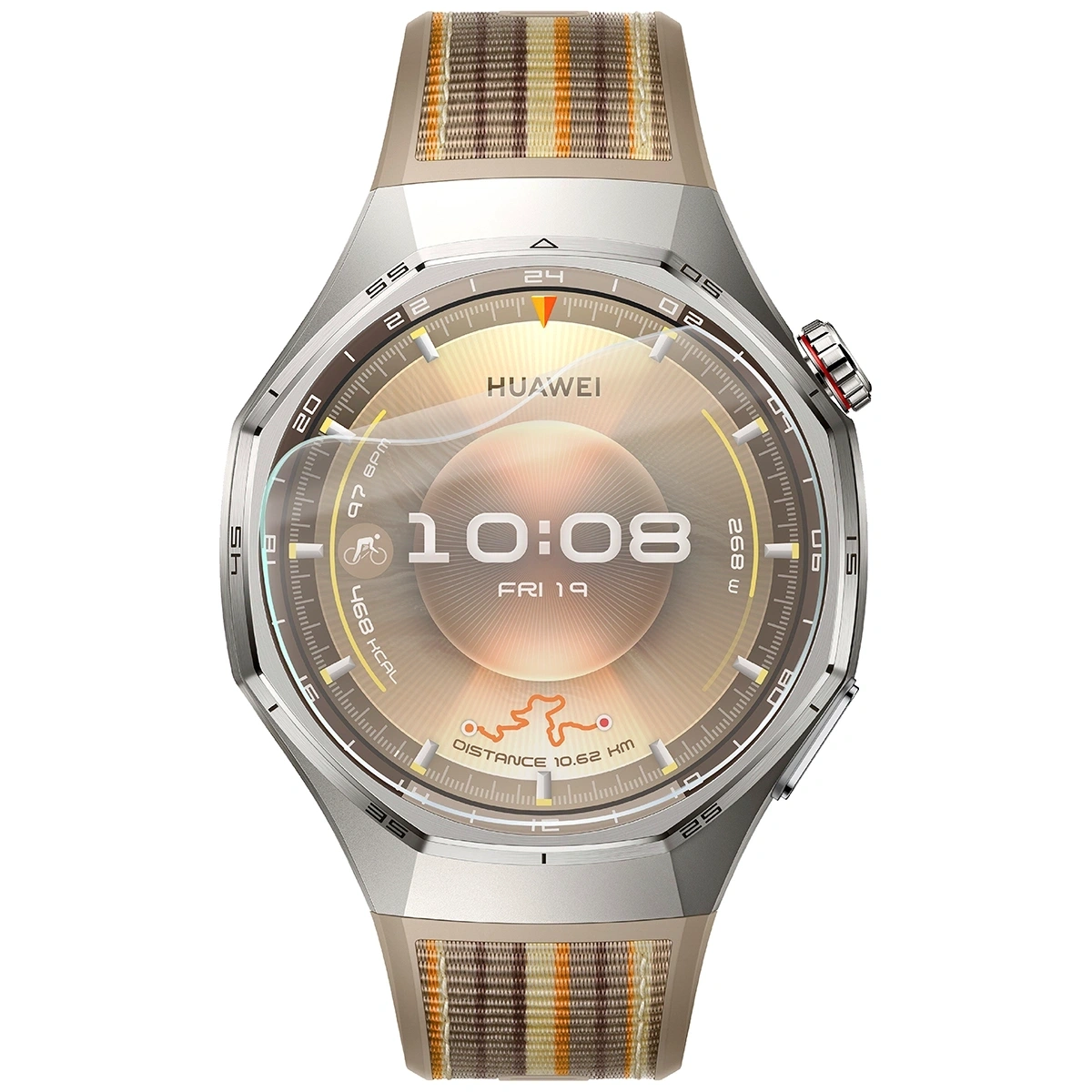 Ochranné sklo Bizon Glass Watch Film Sun Huawei Watch GT6 Pro 46mm