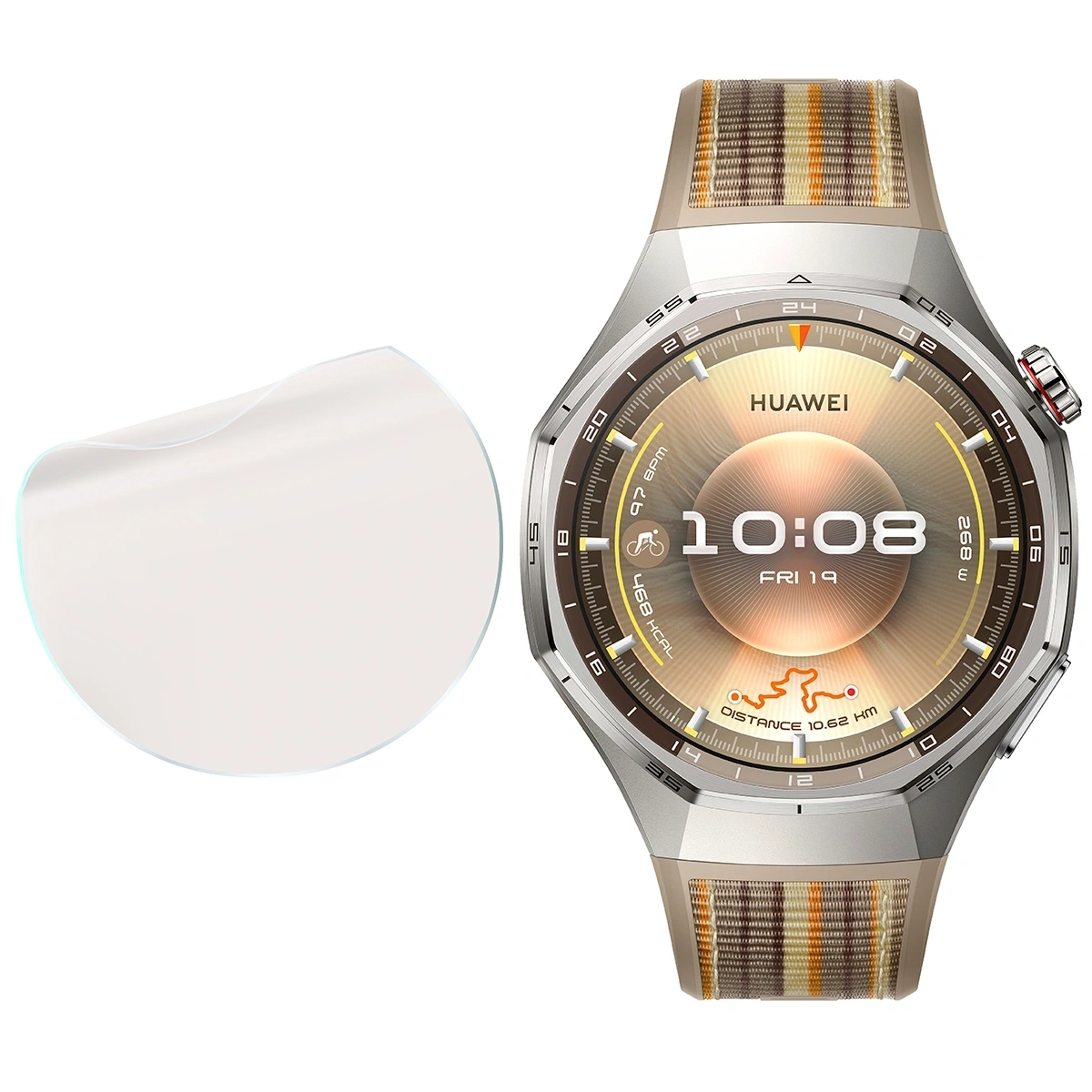 Ochranné sklo Bizon Glass Watch Film Sun Huawei Watch GT6 Pro 46mm
