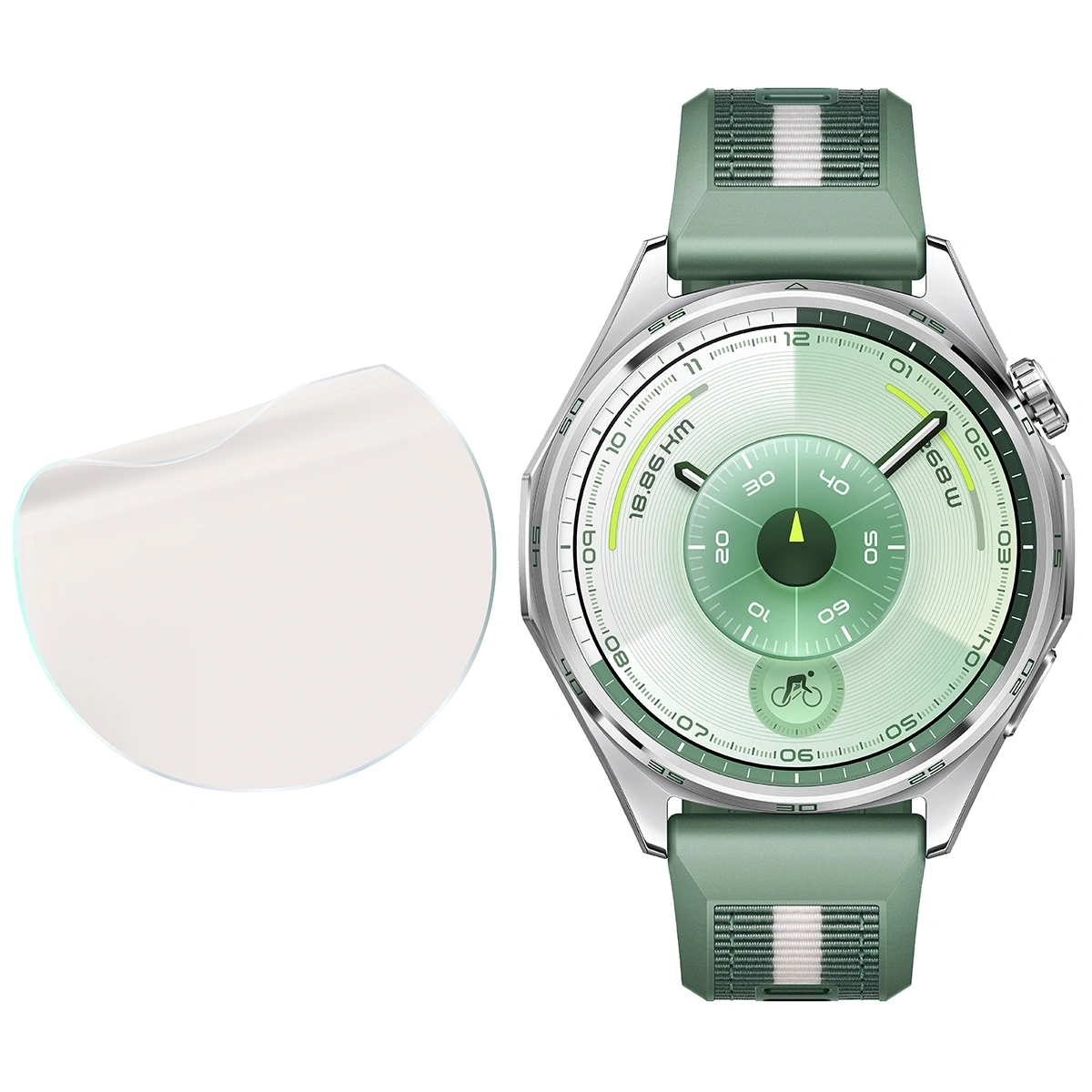 Ochranné sklo Bizon Glass Watch Film Sun Huawei Watch GT6 46mm