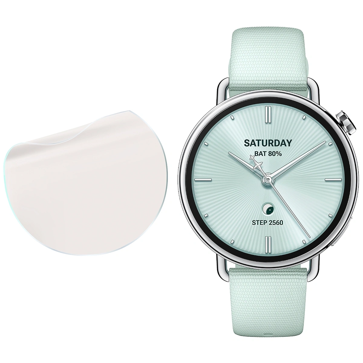 Ochranné sklo Bizon Glass Watch Film Sun Xiaomi Watch S4 41mm