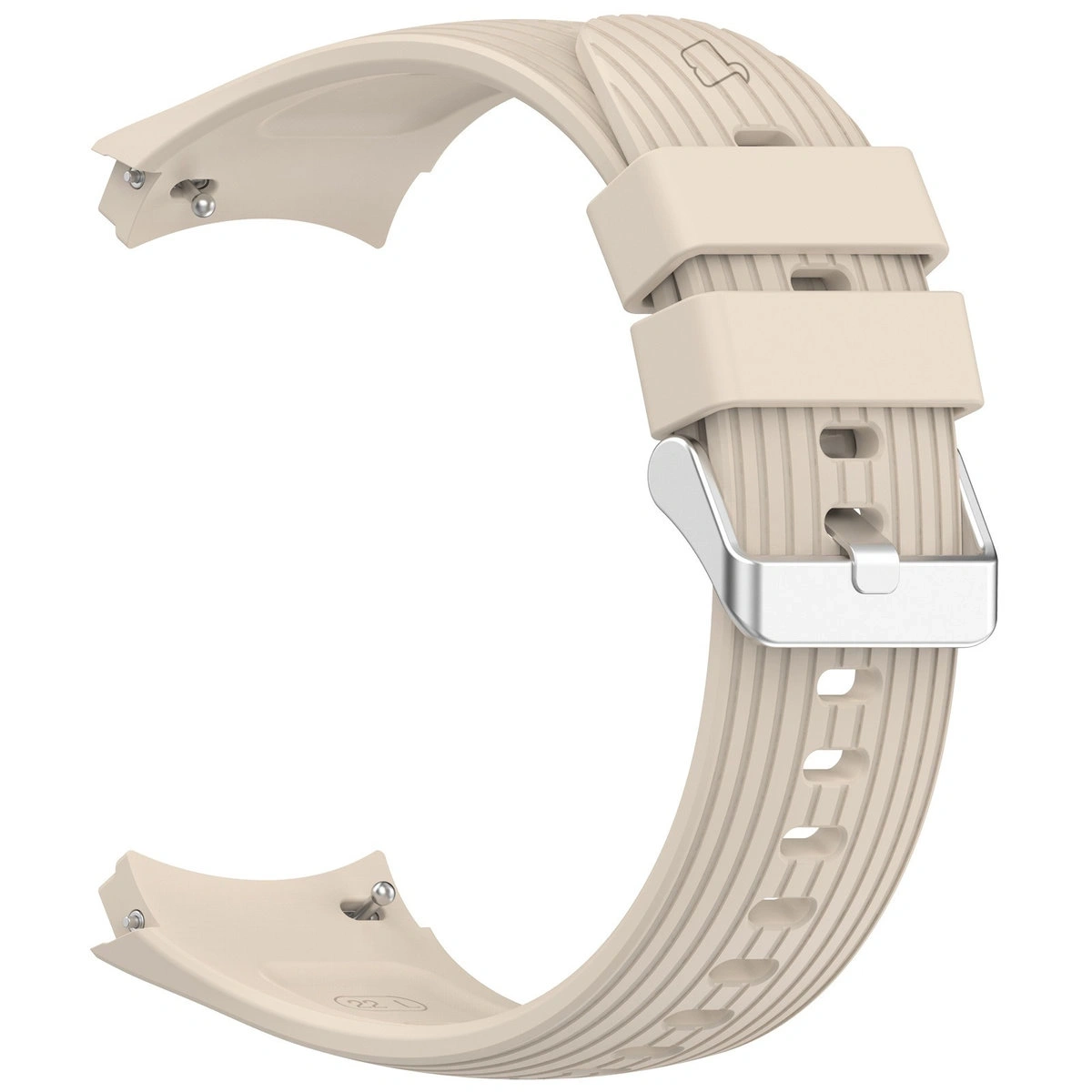 Kryt Bizon Strap Watch Silicone T Huawei Watch 5 46mm beige