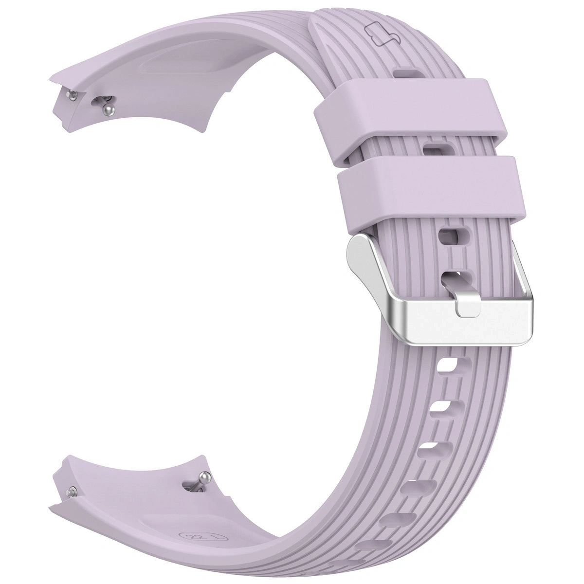 Kryt Bizon Strap Watch Silicone T Huawei Watch 5 46mm purple