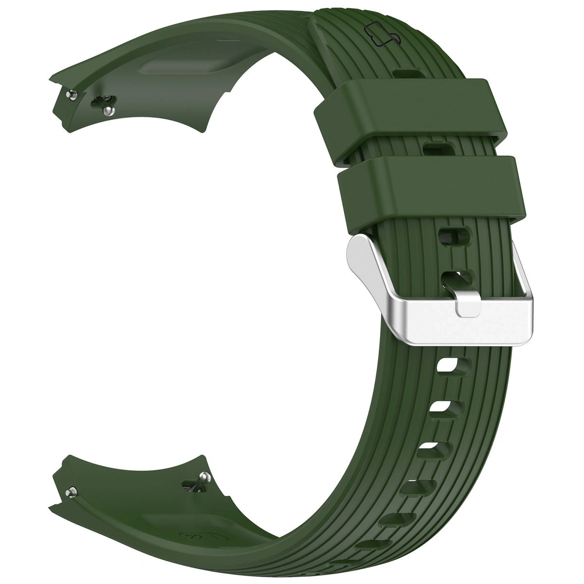 Kryt Bizon Strap Watch Silicone T Huawei Watch 5 46mm dark green