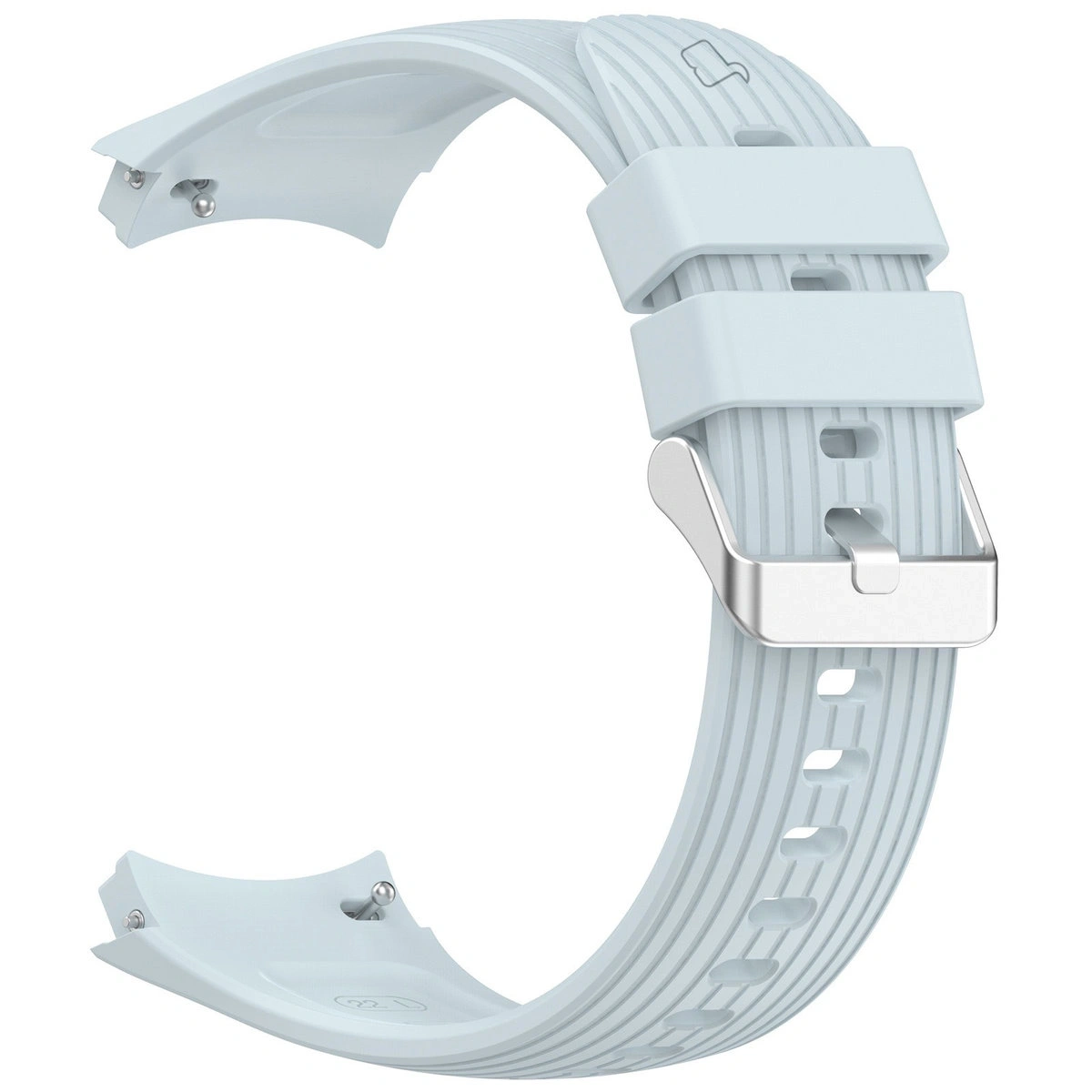 Kryt Bizon Strap Watch Silicone T Huawei Watch 5 46mm light blue