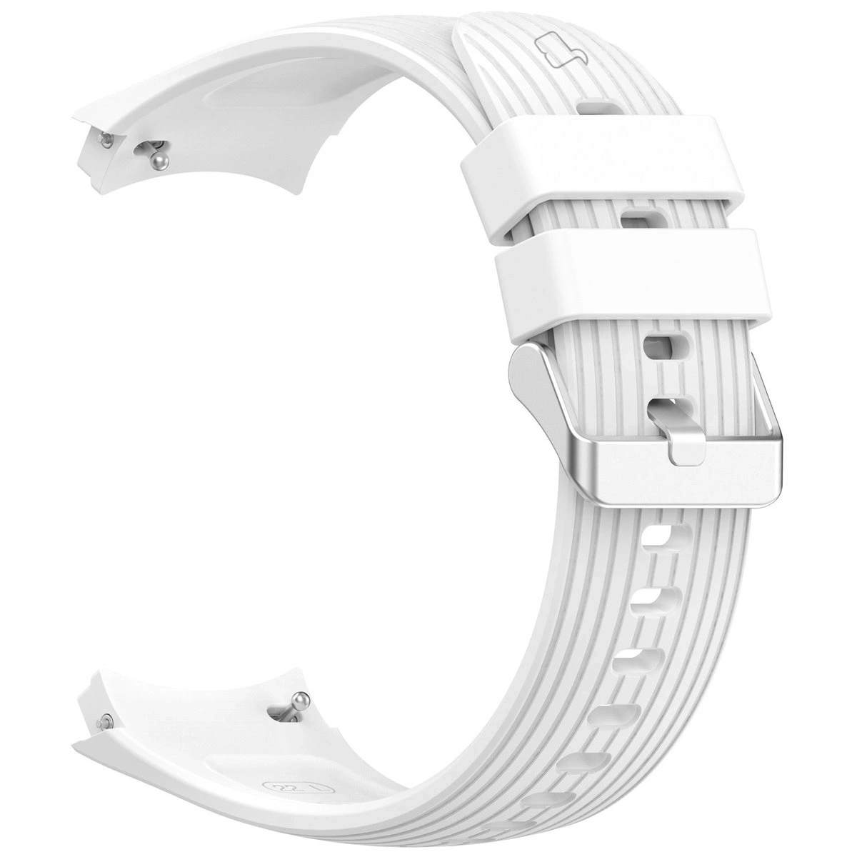 Kryt Bizon Strap Watch Silicone T Huawei Watch 5 46mm white