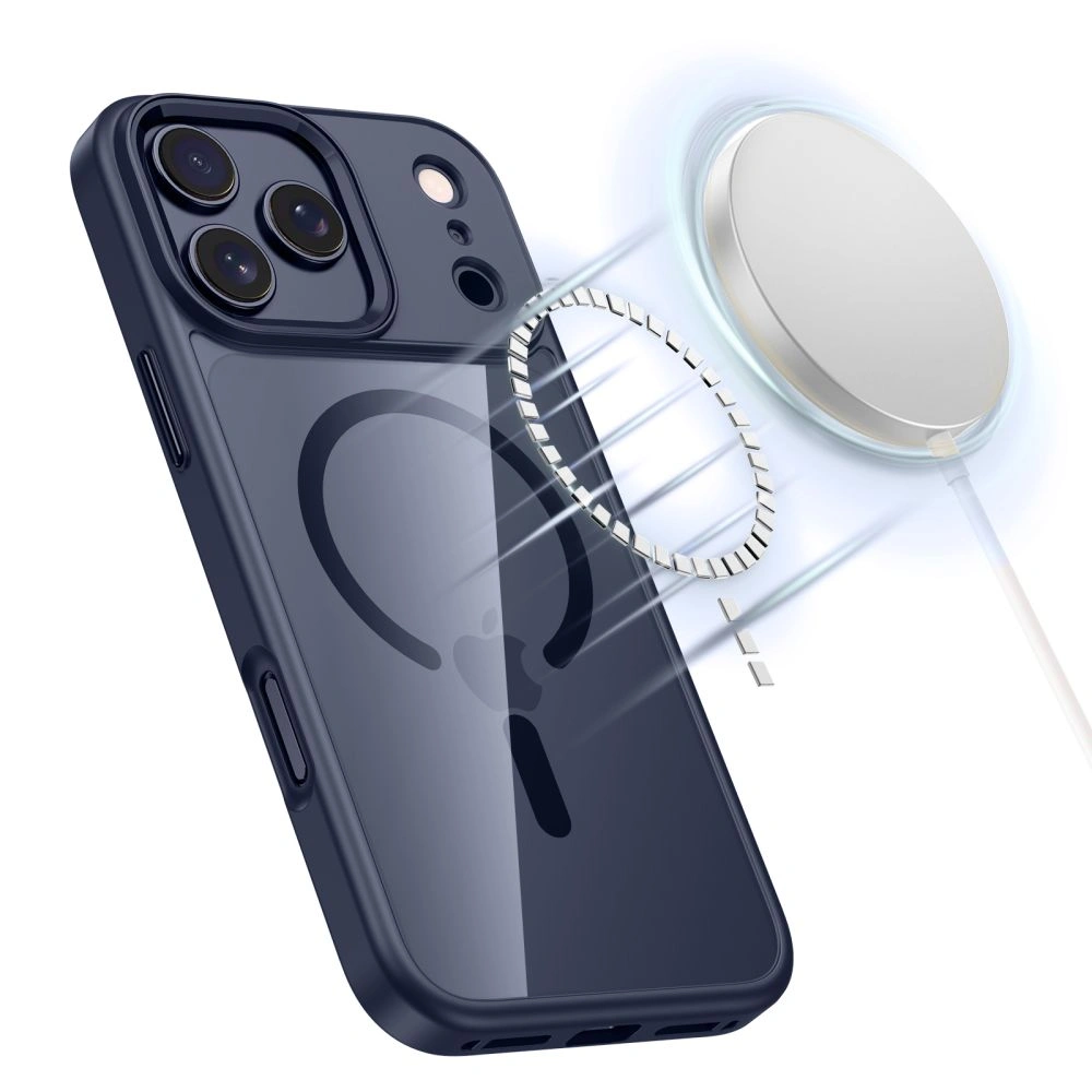 Kryt Tech-Protect Magmat MagSafe Apple iPhone 17 Pro Max Deep Blue/clear