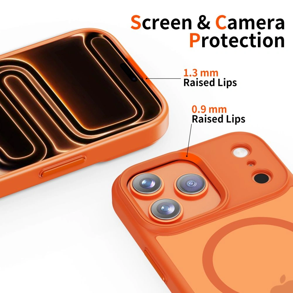Kryt Tech-Protect Magmat MagSafe Apple iPhone 17 Pro Matte Cosmic Orange